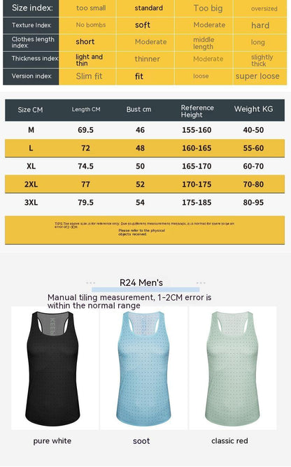 Ultralight Sleeveless Fitness Vest