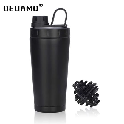 Customized Stainless Steel Protein Shaker Bottle - 20oz Double Wall Vacuum Insulated, Leak-Proof Sport Drinkware