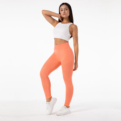 Seamless Hollow Push-Up Leggings