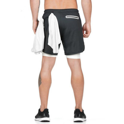 2 In 1 Double-Deck Workout Shorts