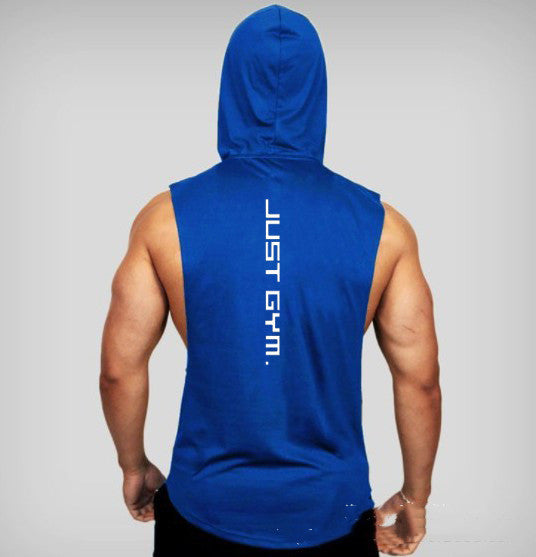 Fitness Hooded Loose Vest