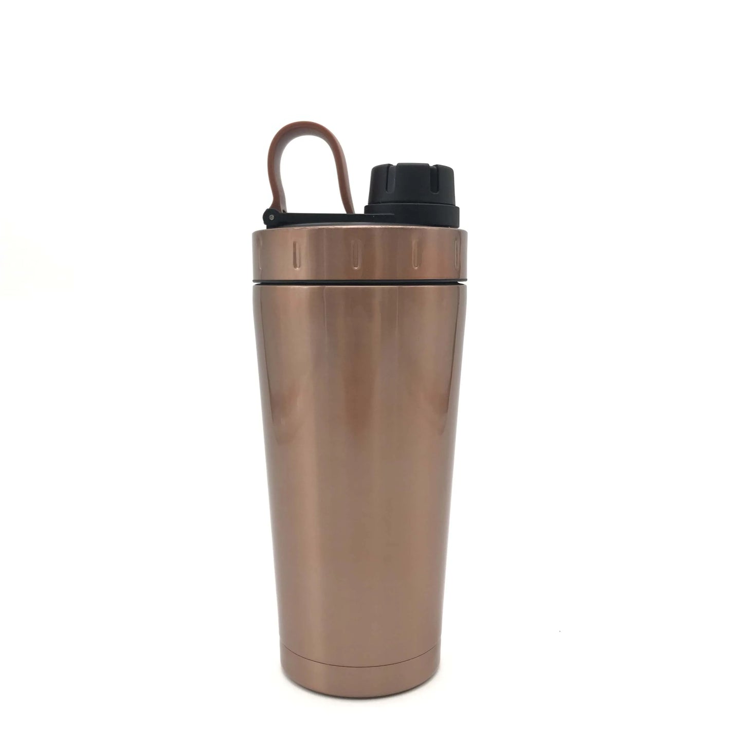 Customized Stainless Steel Protein Shaker Bottle - 20oz Double Wall Vacuum Insulated, Leak-Proof Sport Drinkware