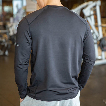 Loose Long Sleeve Fitness T-Shirt